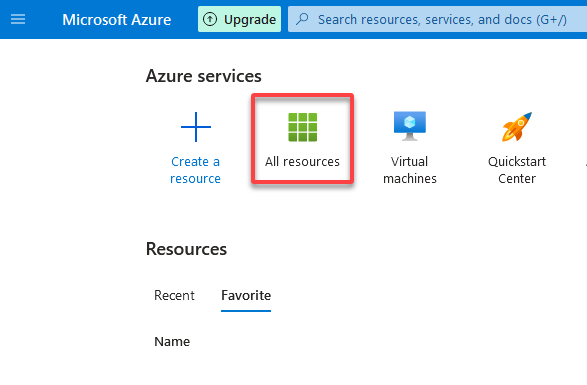Accessing all Azure resources