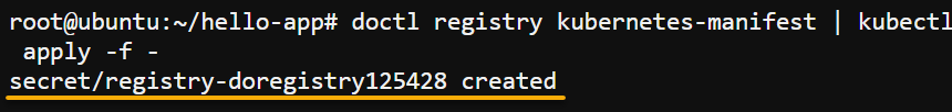 Creating a manifest file