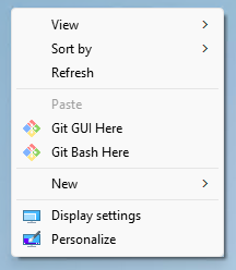 Launching Git Bash