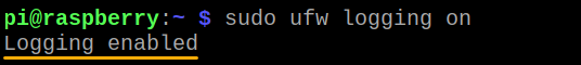 Enabling UFW Logging for deeper security insights