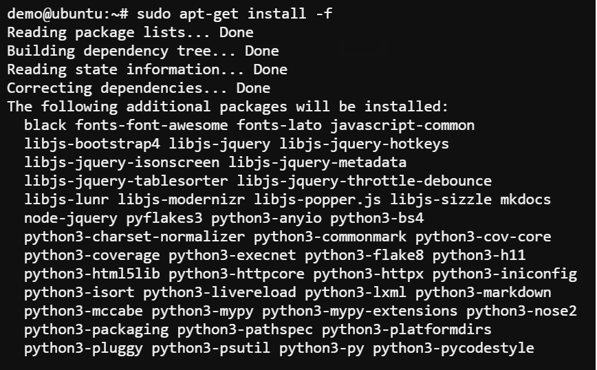 Fixing Unmet dependencies error