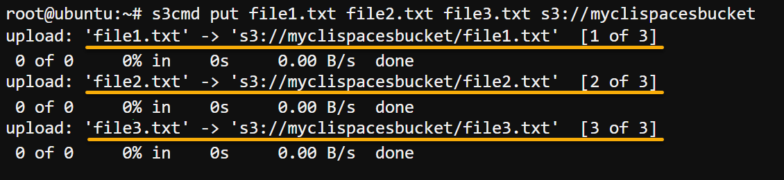 Uploading multiple files simultaneously