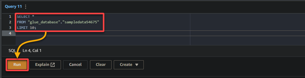 Querying data from a database