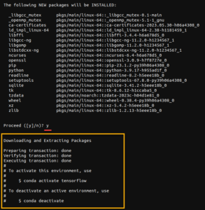 How to Install Tensorflow with Anaconda on Ubuntu