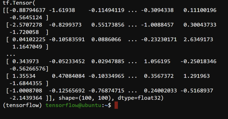 How to Install Tensorflow with Anaconda on Ubuntu