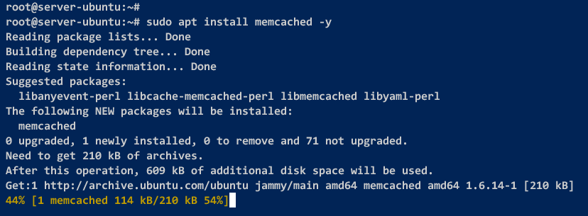 Installing Memcached on Ubuntu