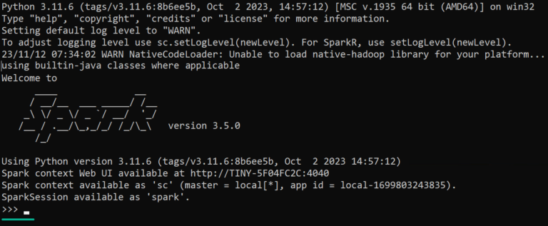 How to Install Apache Spark for Windows