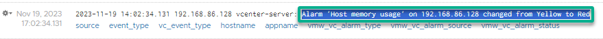 Fixing a high host memory usage vCenter error log
