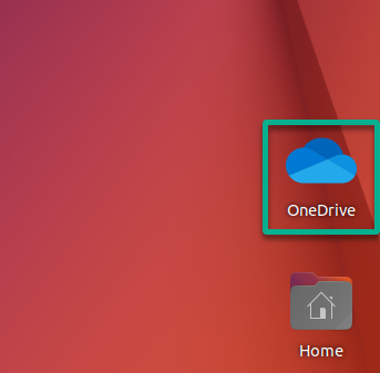 Confirming the OneDrive shortcut is enabled