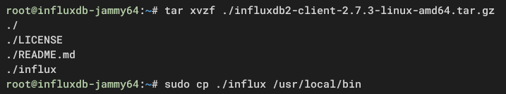 Making the Influx CLI system widely accessible