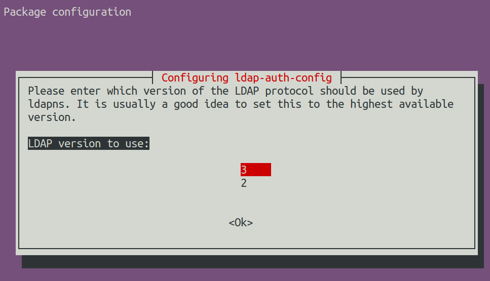 Selecting the preferred LDAP version