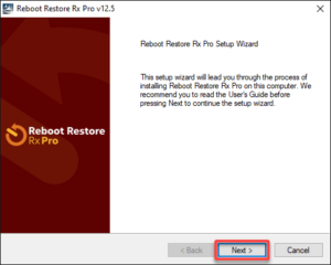How to Install Reboot Restore Rx on Windows