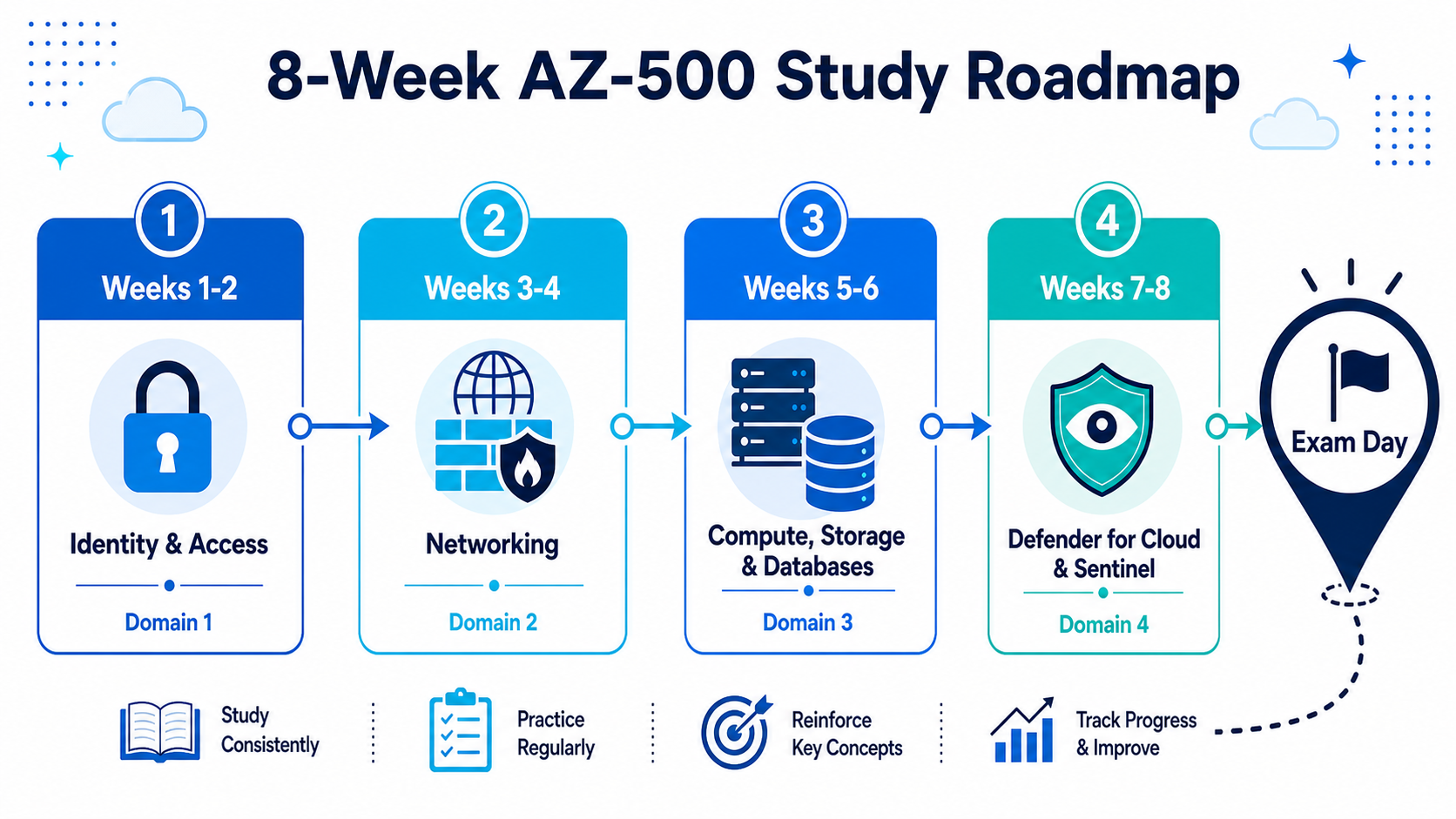 AZ-500 study roadmap